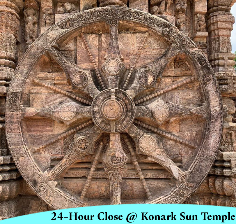 Konark sun temple timings