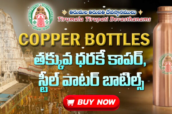 TTD COPPER BOTTLES